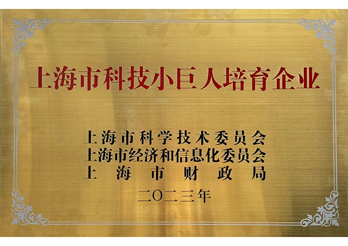 上海市科技小巨人培育企業(yè)